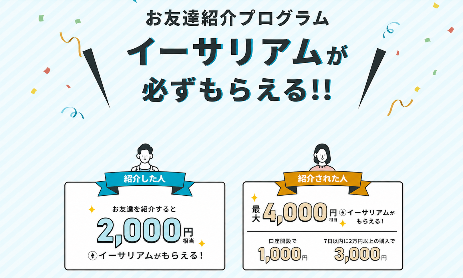 コイントレード紹介キャンペーン【最大4000円】